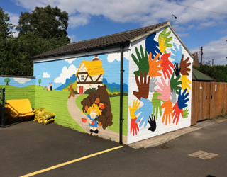 SMOOTH MASONRY USED TO BRING MAGIC TO PRIMARY SCHOOL